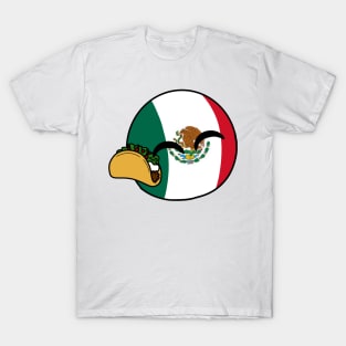 mexicoball and food chibi T-Shirt